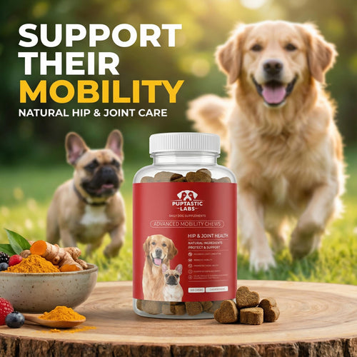 Puptastic Labs™ Advanced Mobility Chews | Daily Hip & Joint Support